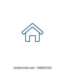 home icon vector logo element