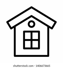 home icon vector logo or illustration.