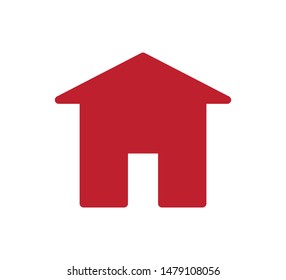 Home icon vector logo template style trendy