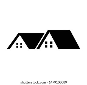 Home icon vector logo template style trendy