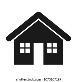 home icon vector. modern logo house.
