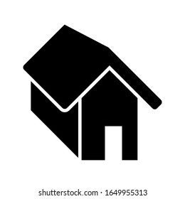 home icon vector on a white background