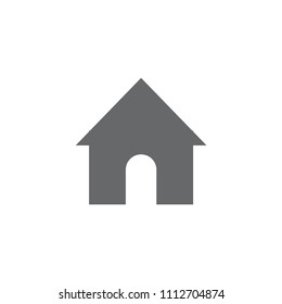 home icon vector sign