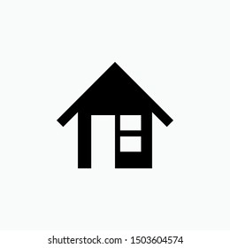 Home Icon - Vector, Sign and Symbol for Design, Presentation, Website or Apps Elements.