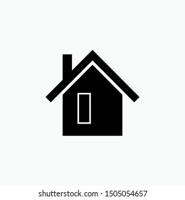 Home Icon - Vector, Sign and Symbol for Design, Presentation, Website or Apps Elements.
