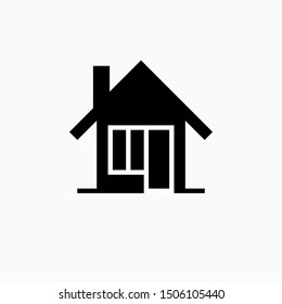 Home Icon - Vector, Sign and Symbol for Design, Presentation, Website or Apps Elements.
