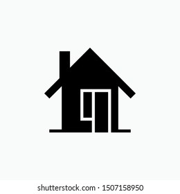 Home Icon - Vector, Sign and Symbol for Design, Presentation, Website or Apps Elements.