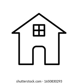 Home icon vector sign and symbol on trendy design 