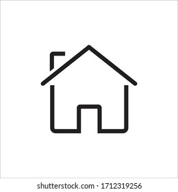 Home Icon Vector Sign Symbol Isolated