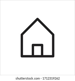 home icon vector sign symbol isolated