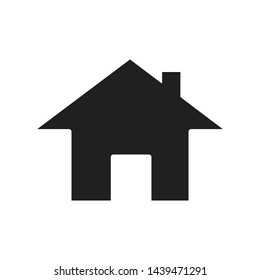 home icon vector simple design