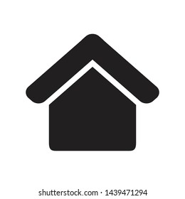 home icon vector simple design