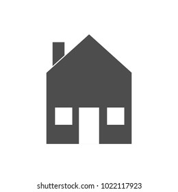 Home icon, vector symbol