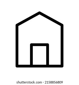 Home Icon Vector Symbol Design Illustration