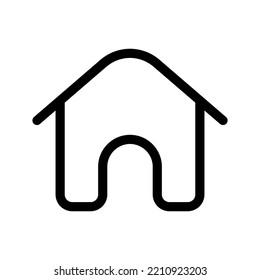 Home Icon Vector Symbol Design Illustration