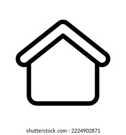 Home Icon Vector Symbol Design Illustration