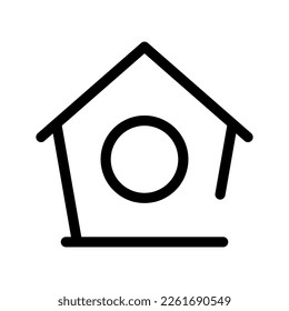 Home Icon Vector Symbol Design Illustration