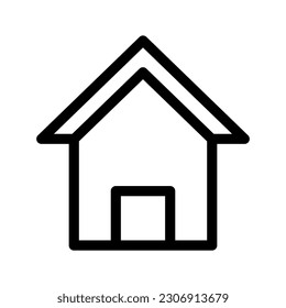 Home Icon Vector Symbol Design Illustration