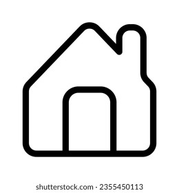 Home Icon Vector Symbol Design Illustration