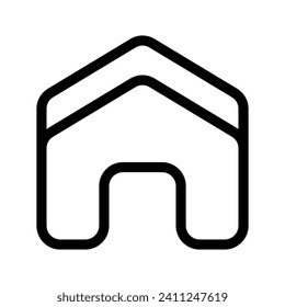 Home Icon Vector Symbol Design Illustration