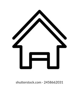 Home Icon Vector Symbol Design Illustration
