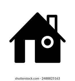 Home Icon Vector Symbol Design Illustration