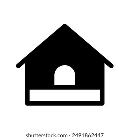 Home Icon Vector Symbol Design Illustration