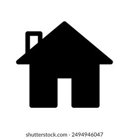 Home Icon Vector Symbol Design Illustration