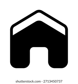Início Ilustração de design de símbolo de vetor de ícone