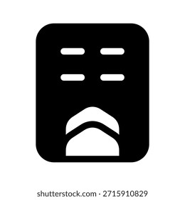 Startseite Symbol Vektor Symbol Design Illustration