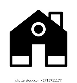 Startseite Symbol Vektor Symbol Design Illustration