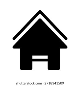 Startseite Symbol Vektor Symbol Design Illustration
