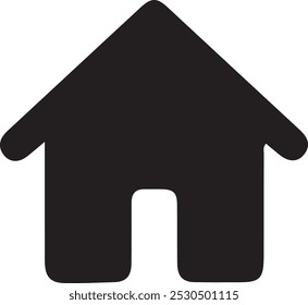 Home icon vector. Home icon, HOME symbol. House sign isolated white background  