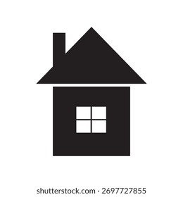 Startseite Symbol, Vektorsymbol einzeln