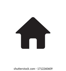 home icon vector symbol template