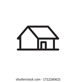 home icon vector symbol template