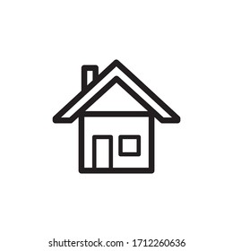home icon vector symbol template