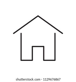 Home icon vector template