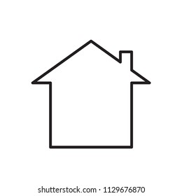 Home icon vector template