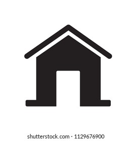 Home icon vector template