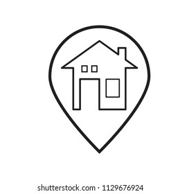 Home icon vector template