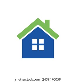 Home Icon Vector Template Illustration Trendy Design