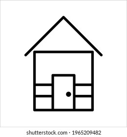 Home icon vector for web, computer and mobile app
