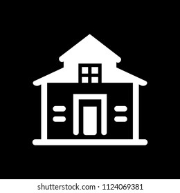 Home Icon Vector White