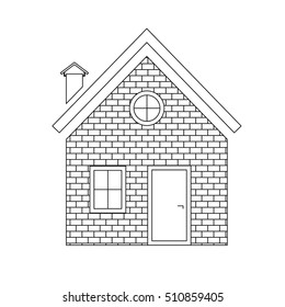 Home icon vector work black paint on the white background