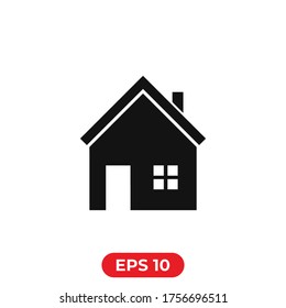 Home icon vector.House symbol.Real estate sign illustration