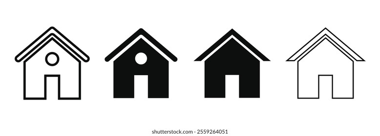 Home icon. Web home icon.