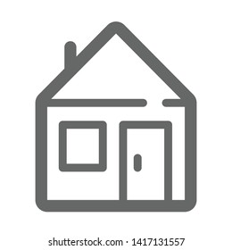 home icon web line design website internet page