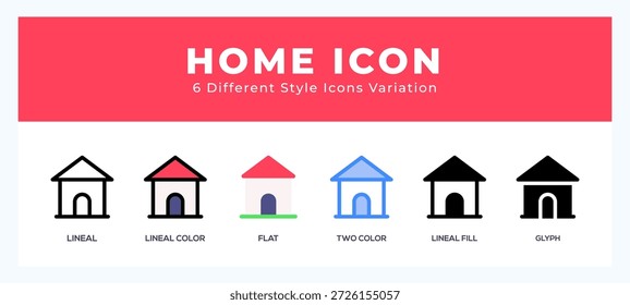 Home-Symbol für das Web. mobile Apps und ui.