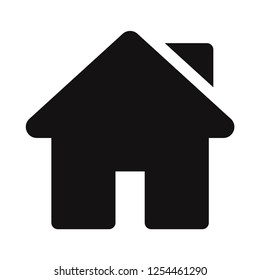 Home icon. Web page,ui vector symbol. House,real estate,residential signs. Web home interface isolated on white background.
